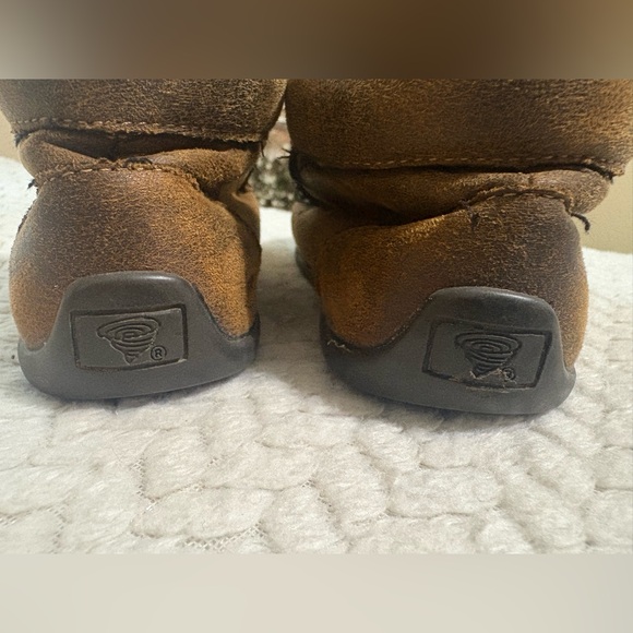 Twister Brown Woven Baby Shoes - Picture 4 of 8